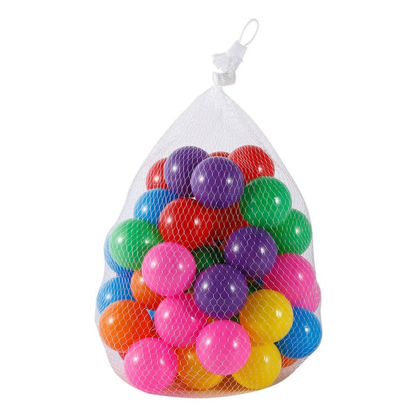 50pcs Enjoyable 7 Colors Ball Eco-Friendly Soft Plastic Toy Ball Colorful Floating Ball Funny Bath Swim Ball Toy For Kids Baby