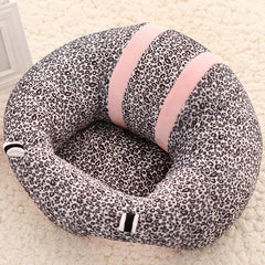 Baby Support Seat Plush Soft Baby Sofa Infant Learning To Sit Chair Keep Sitting Posture Comfortable For Baby