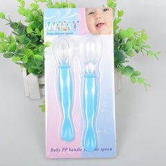 Baby Feeding Soft-Tip, Silicone Spoons for Babies Infant Toddler 
