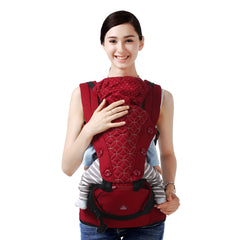 Baby Carrier Hip Seat Soft Lightweight Detachable Strap 2 IN 1 Front Backpack for Baby Toddlers Infants