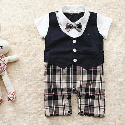 Baby Suit Newborn Romper Boys Outfit Kids Clothes Boy Clothing Kid Party Outfits