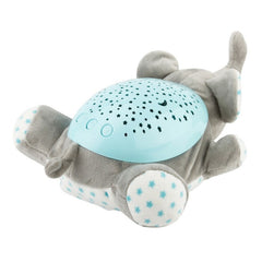 Baby Sleep LED Lighting Stuffed Animal Led Night Lamp Plush Toys With Music & Stars Projector Light Baby Toys For Girls Children