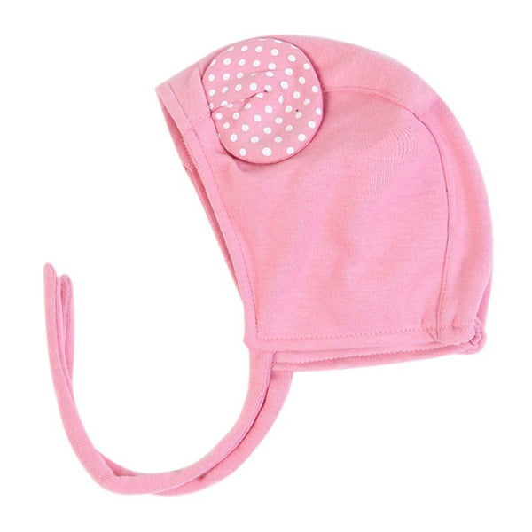 Baby Hats For Girls Boys Newborn Photography Props Baby Cap Adjustable Cute Dot Ears Baby Accessories