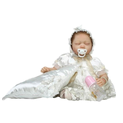 Newborn Soft Silicone Vinyl Plastic Handmade Baby Dolls Reborn baby Dolls Toys for Gifts