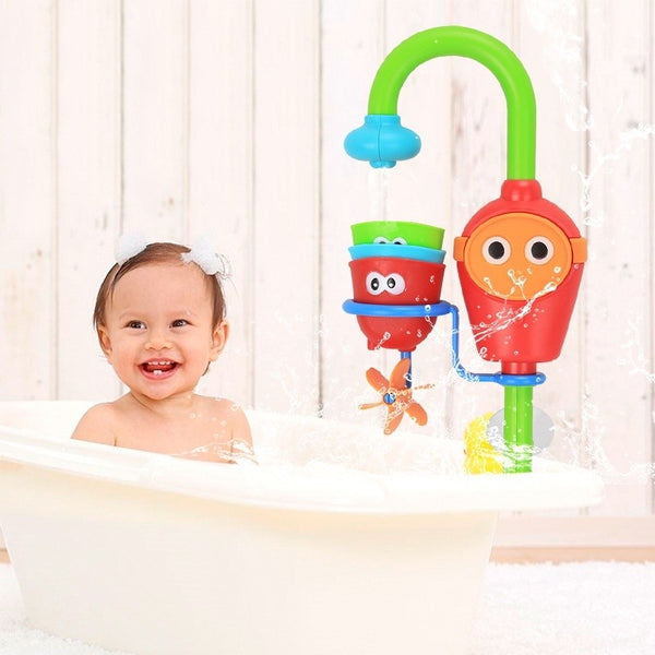 Water Toys Bath Baby Shower Child Baby Playing with Water Tap Water jet Tub Bath Toy