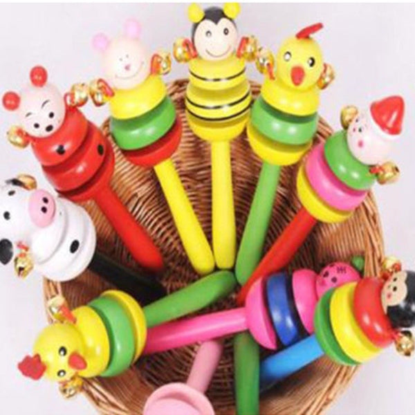 Baby Educational Kids Children Intellectual Developmental Wooden Toy Gift Random Color