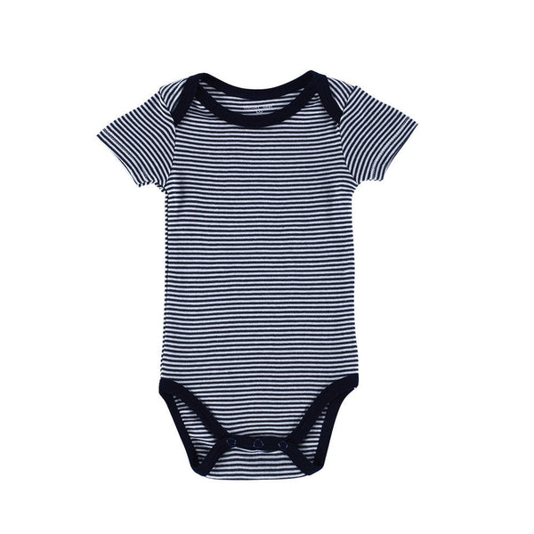 Newborn Infant Baby Boys Girls Striped Romper Jumpsuit Outfits Clothes