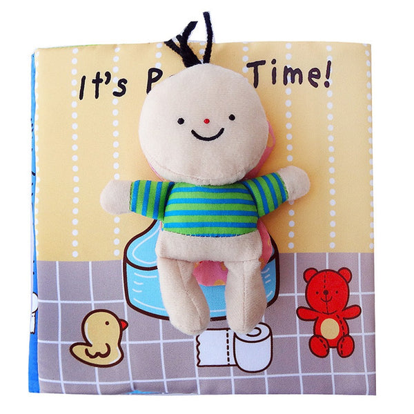 Early Childhood Education Baby Baby Toy Cloth Book Enlightenment Baby Toy Bath Toy Children's Book