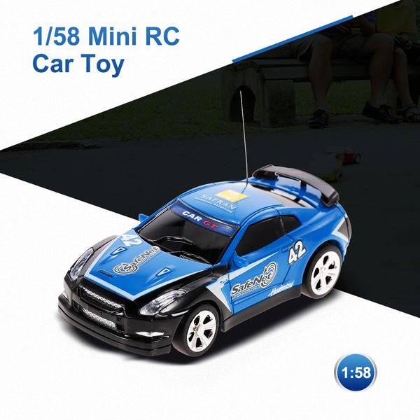 Create Toys 2006C 1/58  Mini RC Car Toy 2CH Remote Control Electric Car RTR - 8 Types Randomly Delivered