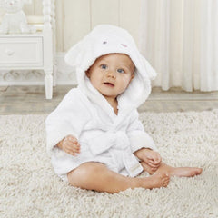 Baby Girl Baby Boy Hooded Bathrobe Animal Cartoon Towel Blanket Robe  Spring Long-Sleeved Dressing Gown