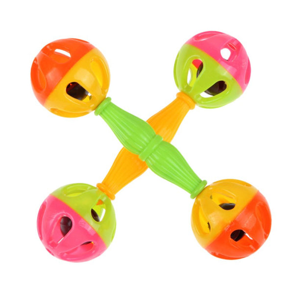 Baby Kid Toy Rattle Bells Shaking Dumbells Early Development Toys Early Childhood Educational Toys