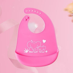 Baby Feeding Bib Cartoon Waterproof Aprons Infant Bibs Accessories Silicone Breastplate Feeding Baby Saliva Towel