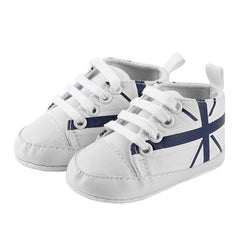 Newborn Baby Shoes Girl Boy Soft Nubuck Leather Prewalker Anti-slip Shoes Canvas Sports Sneakers Moccasins Footwear Shoes