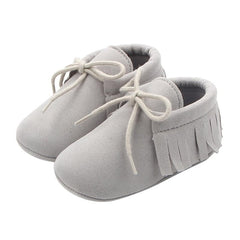 Newborn Baby Shoes Girl Boy Soft Nubuck Leather Prewalker Anti-slip Shoes Canvas Sports Sneakers Moccasins Footwear Shoes