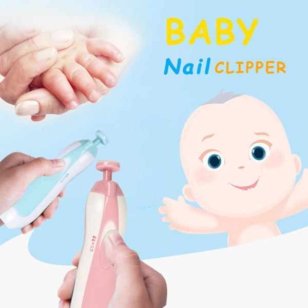 Baby Electric Nail Clippers Baby Children Care Pedicure Nail Scissors Nail Tools Set